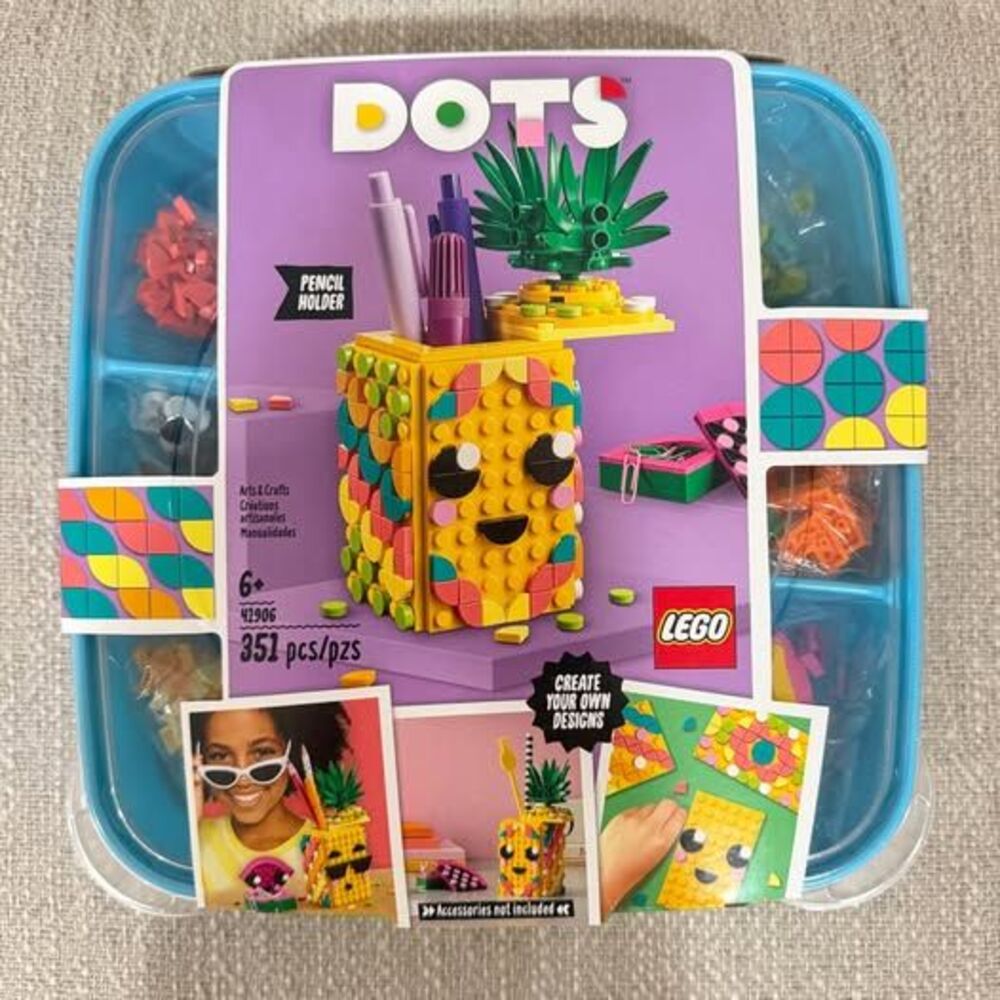 LEGO DOTS Pineapple Pencil Holder 41906 NIB